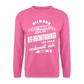 Kfz-Mechatroniker - Unisex Pullover - Pink - Vorne