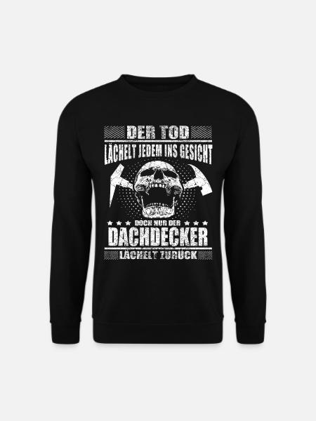 Dachdecker - Unisex Pullover - Schwarz