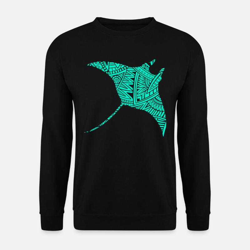 Manta - Sweat-shirt Unisexe - noir
