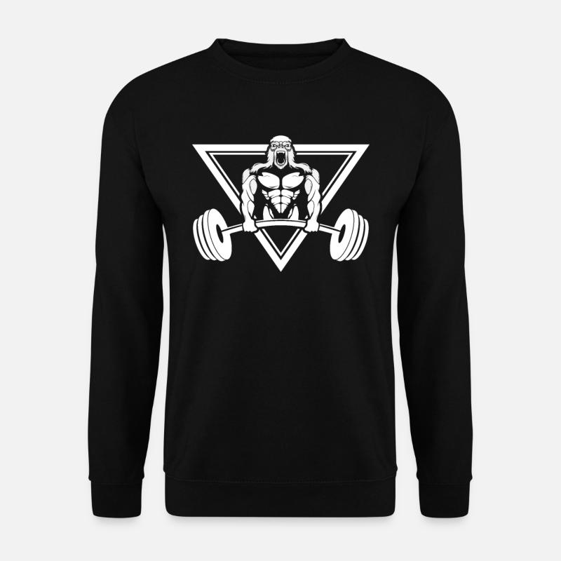 Gorilla power - Unisex Sweatshirt - black
