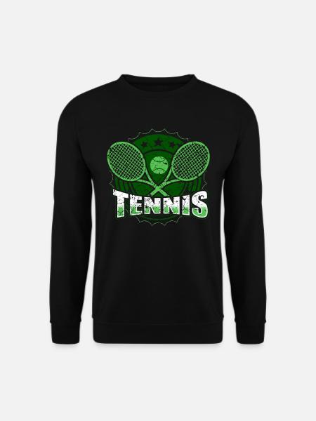 Le tennis - Sweat-shirt Unisexe - noir