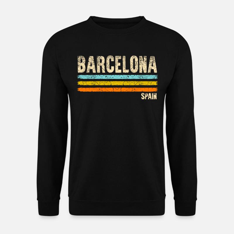 Barcelone - Sweat-shirt Unisexe - noir