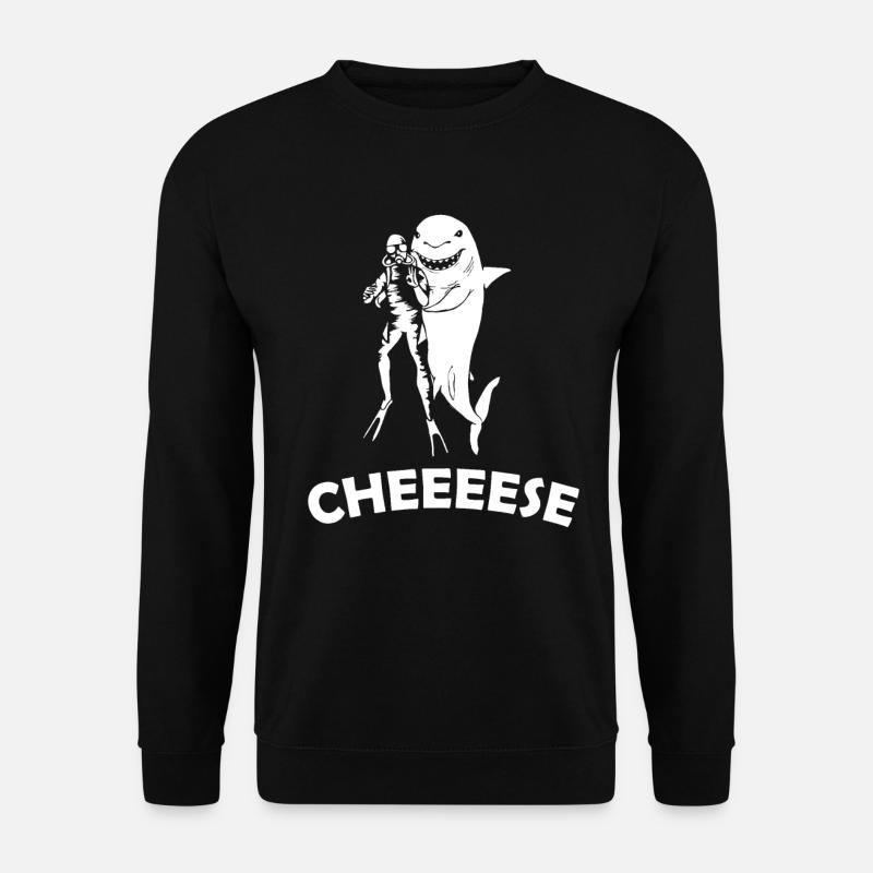 Cheeese - Unisex Sweatshirt - black