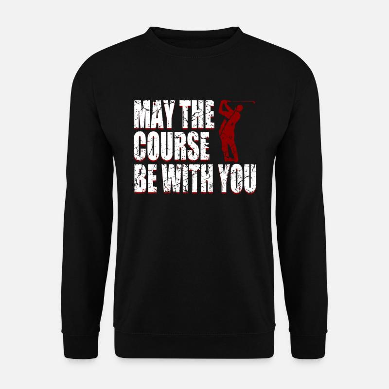Dire drôle de golf - Sweat-shirt Unisexe - noir