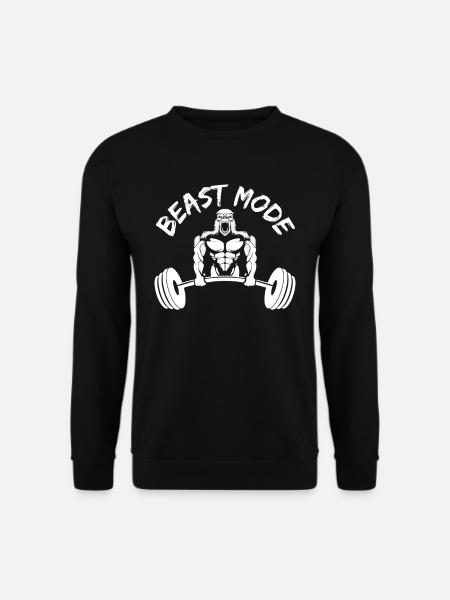 Beast Mode - Unisex Pullover - Schwarz