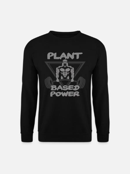 Plant Based Power - Unisex Sweatshirt - black