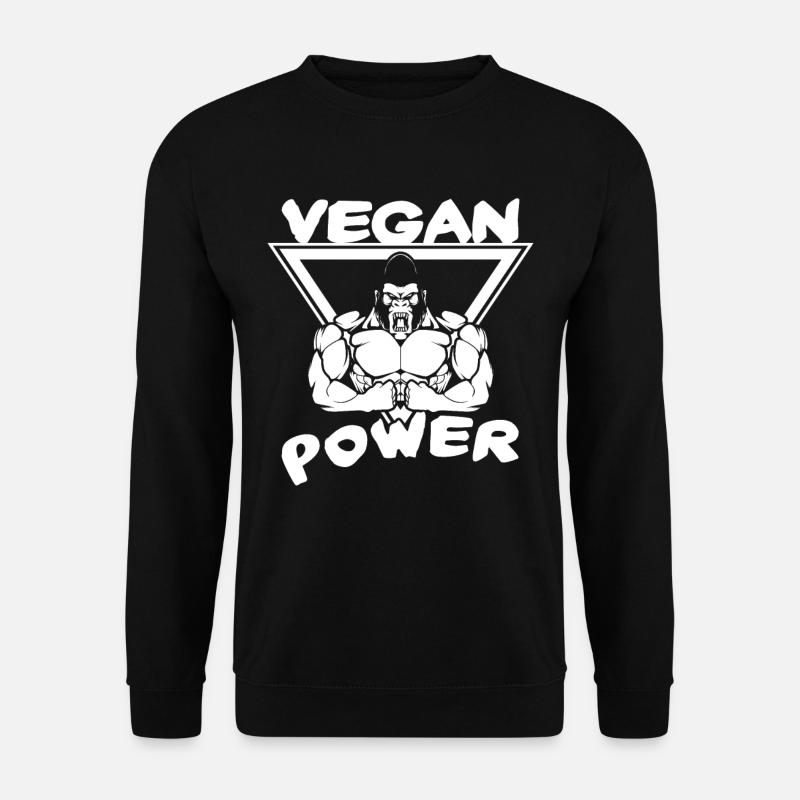 Vegan Power - Unisex Sweatshirt - black
