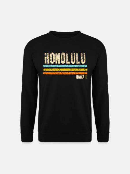 Honolulu Hawaii - Unisex Sweatshirt - black