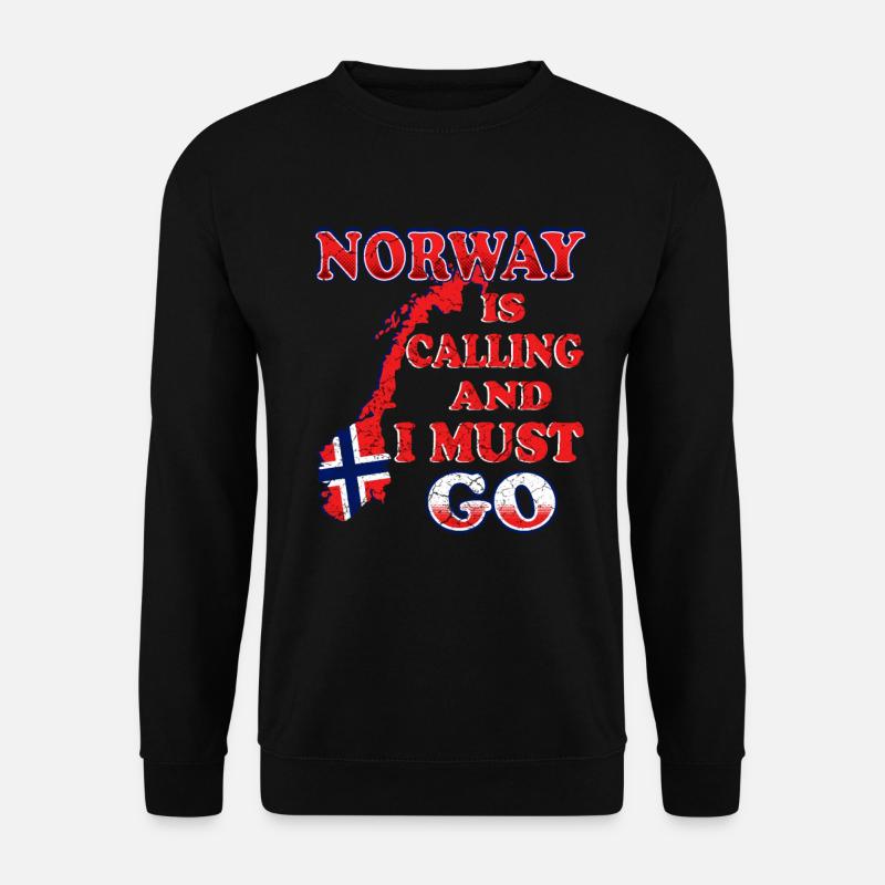 Norway is calling - Unisex Sweatshirt - black