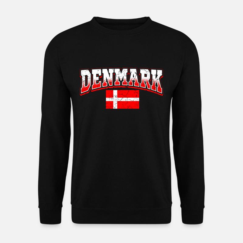 Denmark - Unisex Sweatshirt - black