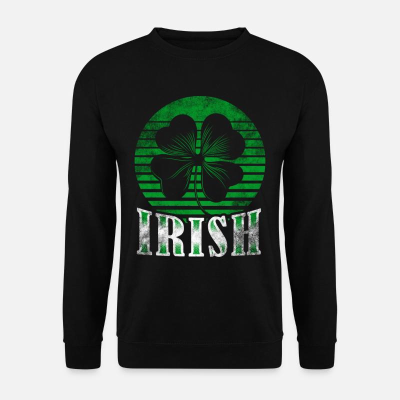 Irish - Unisex Sweatshirt - black