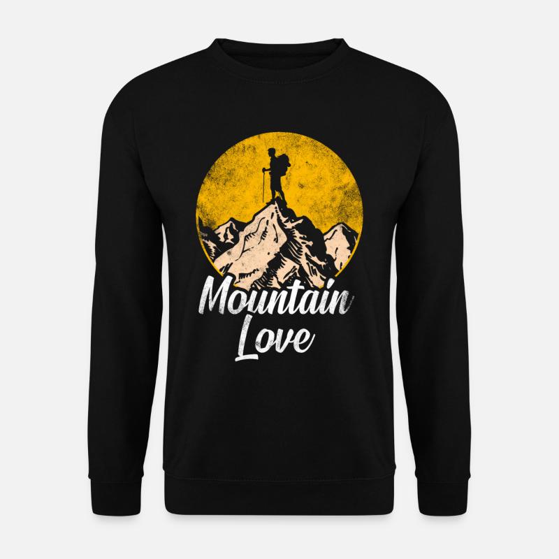 Bergsteiger - Unisex Pullover - Schwarz