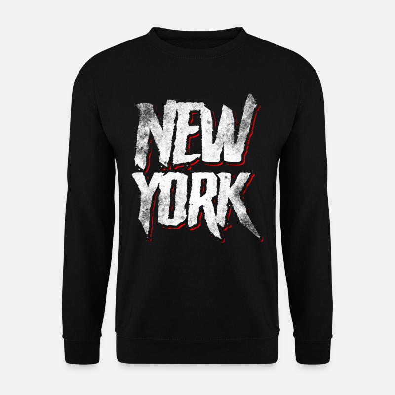 New York - Sweat-shirt Unisexe - noir