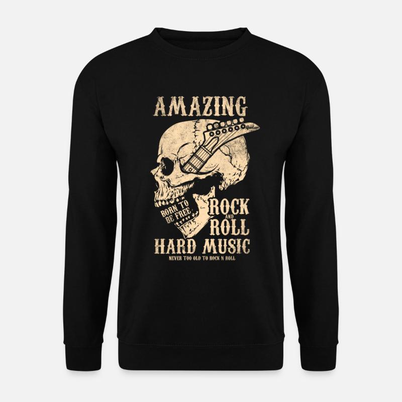 Rock’n’roll - Sweat-shirt Unisexe - noir