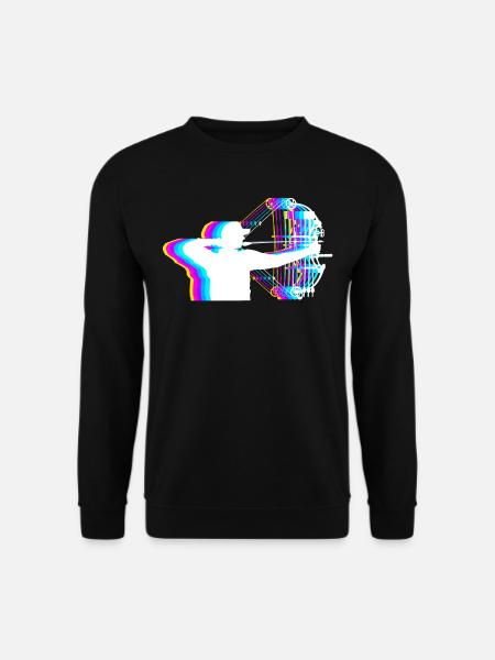 Bogenschiessen - Unisex Pullover - Schwarz