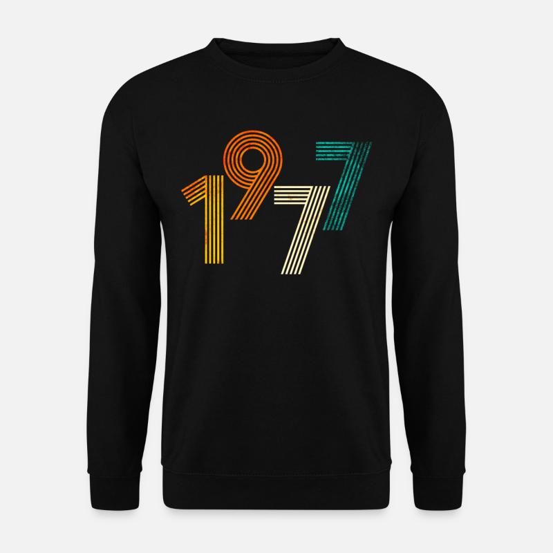 Né en 1977 - Sweat-shirt Unisexe - noir