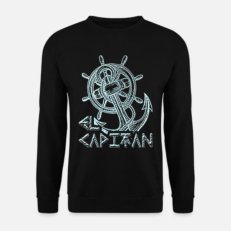 captain - Unisex Sweatshirt - black