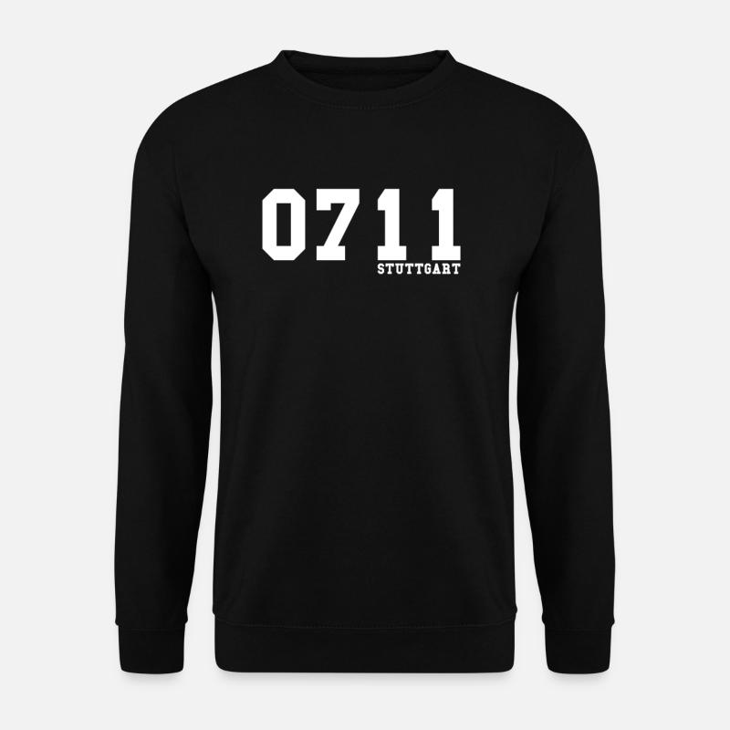 0711 StuttgartStadt Liebe - Unisex Pullover - Schwarz