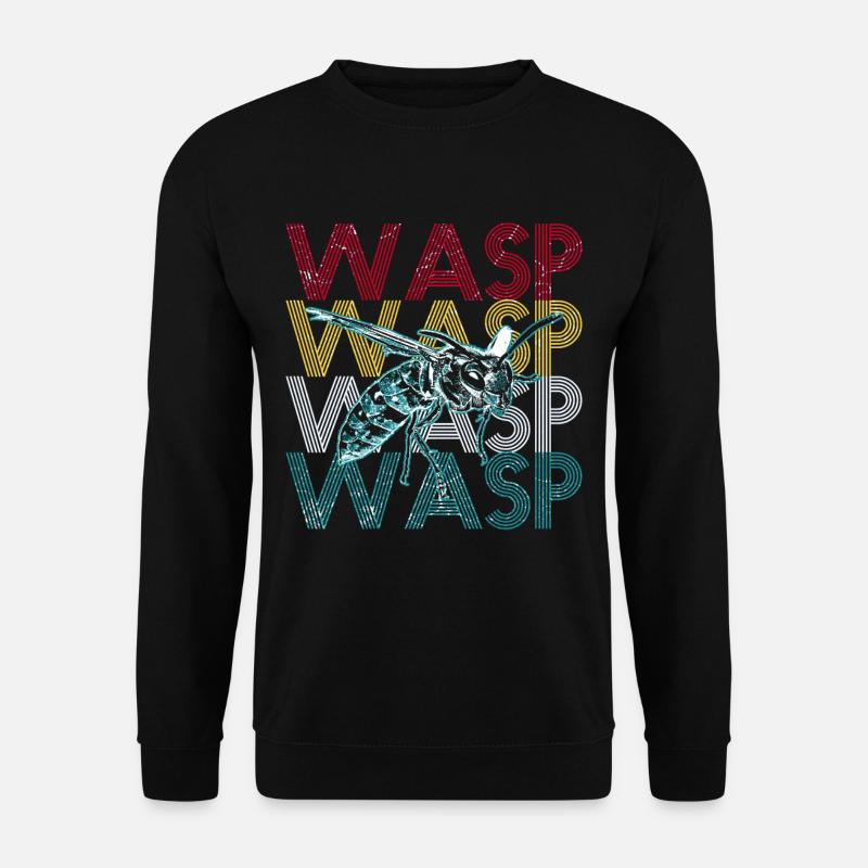 Wespe - Unisex Pullover - Schwarz