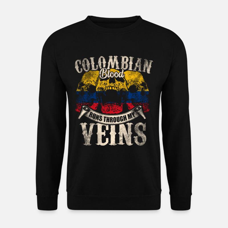 Colombia - Unisex Sweatshirt - black