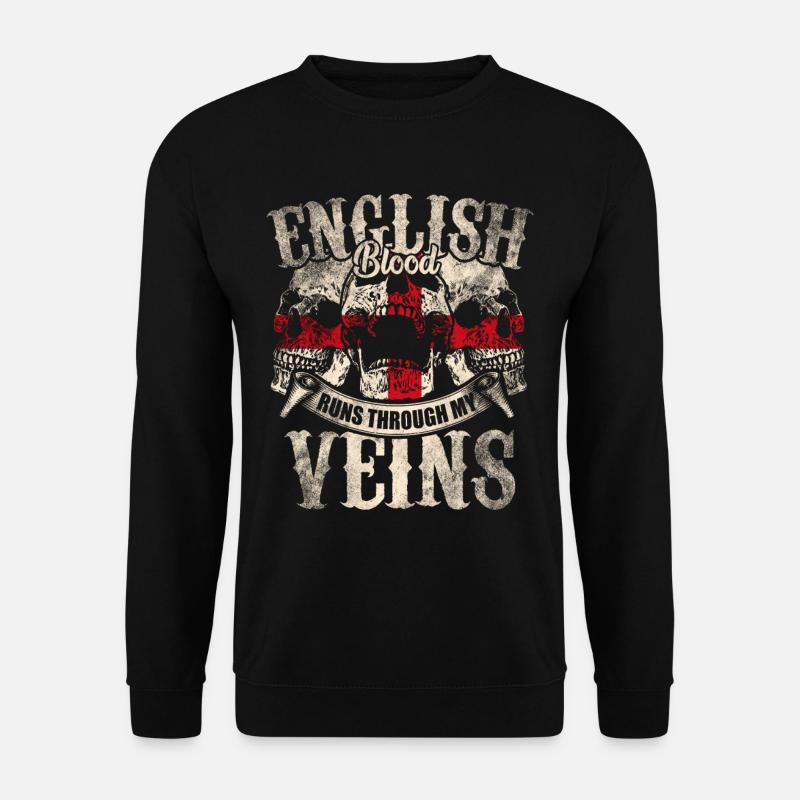 England British - Unisex Sweatshirt - black