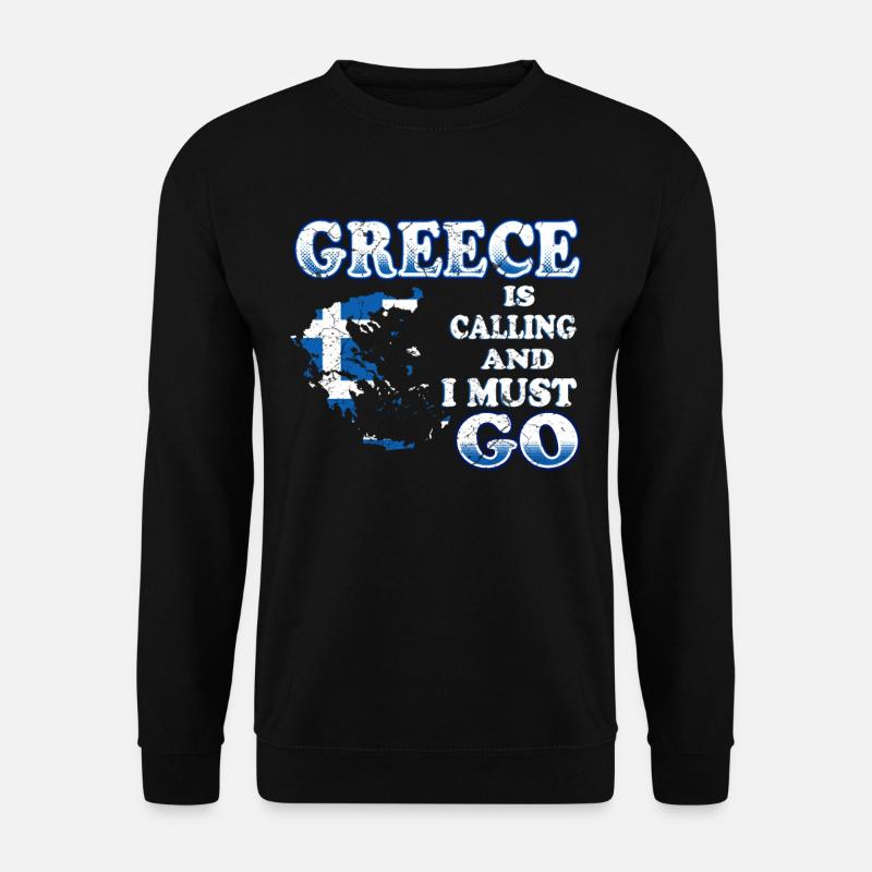 Greece - Unisex Sweatshirt - black