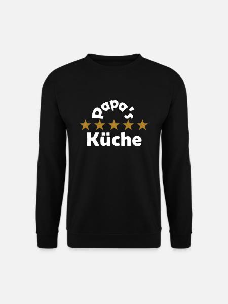 Coole & Lustige Koch Papa Geschenke - Unisex Pullover - Schwarz