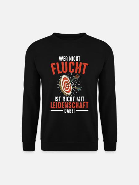 Bogenschützen Pfeil & Bogen Geschenk - Unisex Pullover - Schwarz