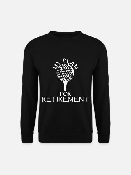 Golfistas Deportes Divertidos Regalos Campo de Golf - Sudadera unisex - negro