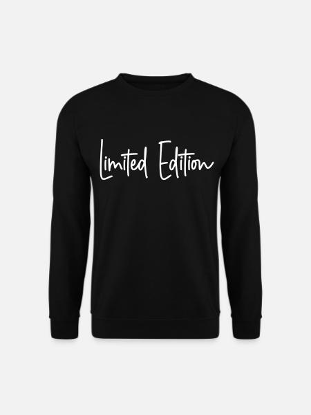 Limited Edition - Unisex Pullover - Schwarz