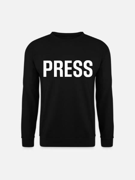 Journalist, Journalist - Unisex Pullover - Schwarz