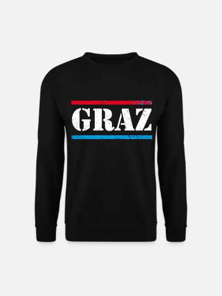 Graz - Unisex Pullover - Schwarz