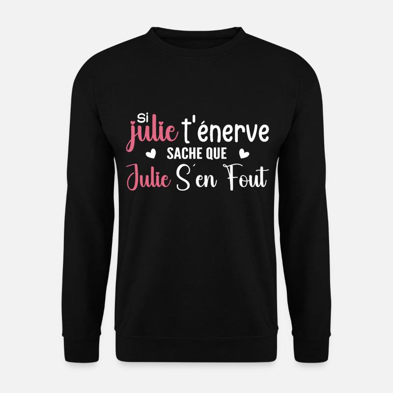 Julie - Unisex Sweatshirt - black