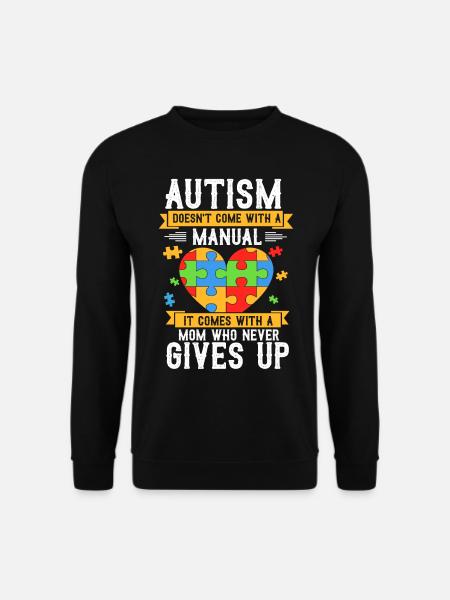 Autism Awareness Month, Autism Colorful Hope - Unisex Sweatshirt - black
