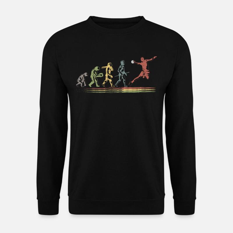 Handball Evolution T-Shirt Joueurs de handball - Sweat-shirt Unisexe - noir