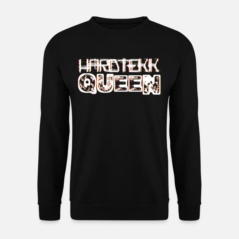 Hardtekk und Tekkno Gabber Hardtekk - Unisex Pullover - Schwarz