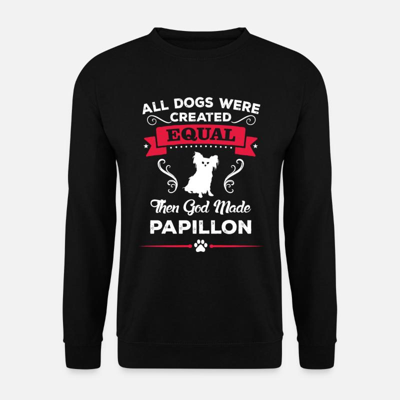 Papillon Lover - Papillon Owner - Unisex Sweatshirt - black