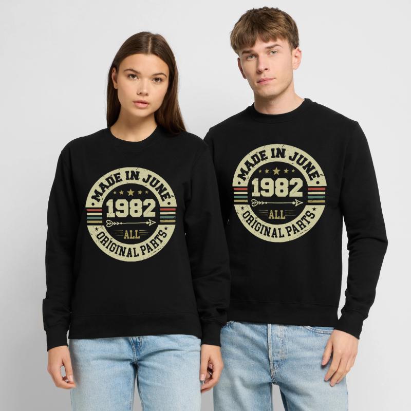 Juni 1982 Geburtstagsgeschenk Juni 1982 Juni 1982 Unisex Pullover