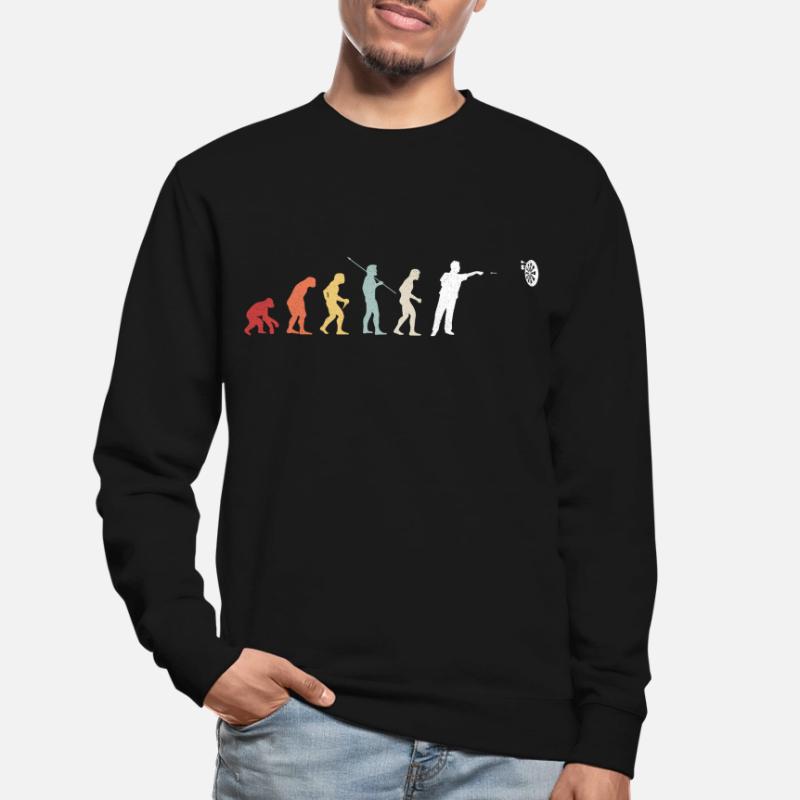 Dart Evolution Darts Player Darts Darts Gift Unisex Sweatshirt