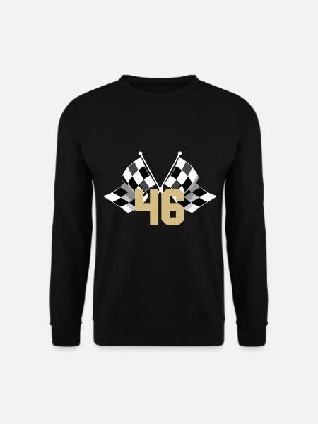 Motorsport No. 46 Moto - Unisex Pullover - Schwarz