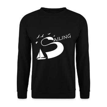 Sailing - Sweat-shirt Unisexe - noir - Devant - Alina (178cm) & Michal (187cm)