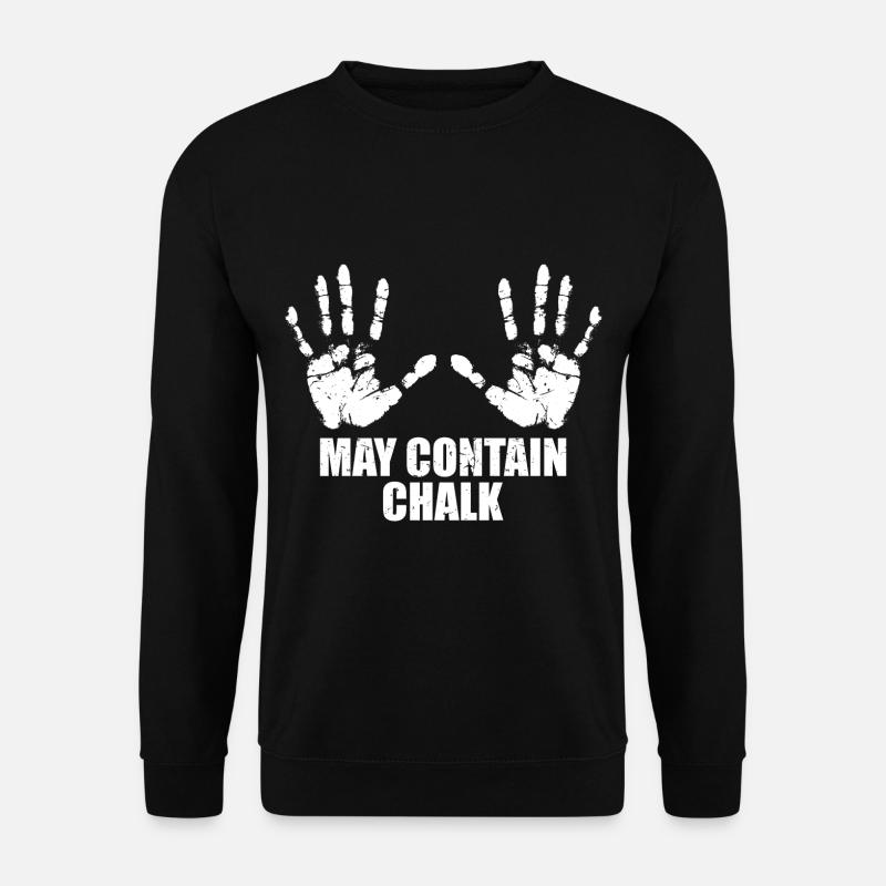 Bouldering Climber Cadeaux Escalade de bloc - Sweat-shirt Unisexe - noir