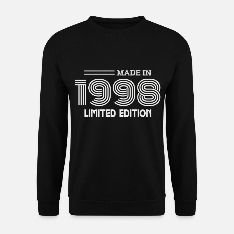 1998 Geburtstagsgeschenk 1998 Geschenkidee - Unisex Pullover - Schwarz