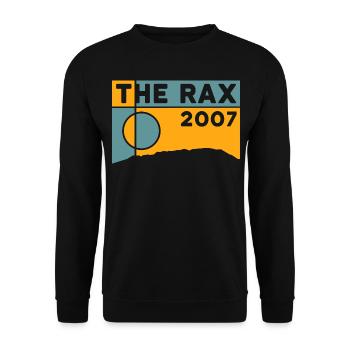 Rax Circular Hike Heukuppe Ascent Souvenir - Unisex Sweatshirt - black - Front - Alina (178cm) & Michal (187cm)