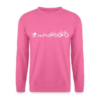 Evolution Mountainbike Mountain Bike - Unisex Pullover - Pink - Vorne