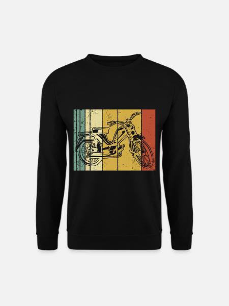 Cool Retro Mofa Cadeau 2 Takter Mokick Moped - Sweat-shirt Unisexe - noir