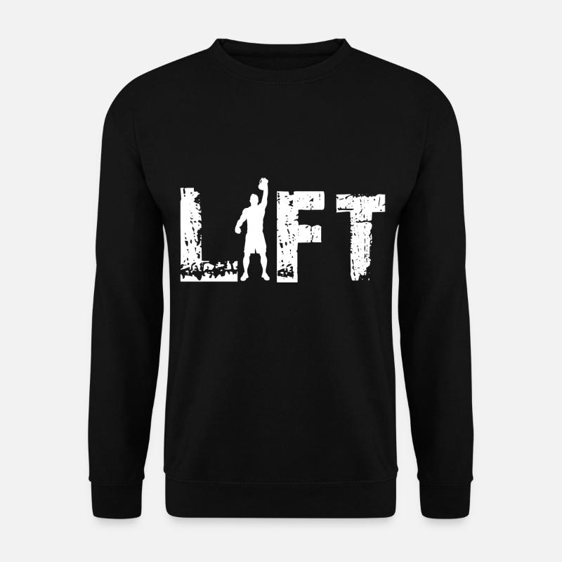 Kettlebell Lift - Unisex Sweatshirt - black