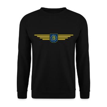 Georgia Fan T-Shirt – Southern flair - Unisex Sweatshirt - black - Front - Alina (178cm) & Michal (187cm)