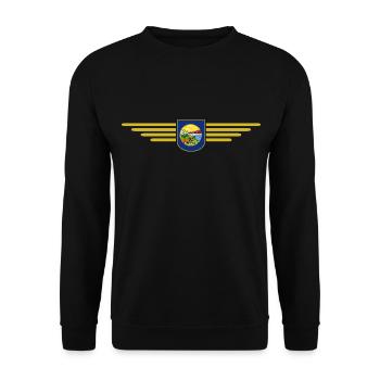 Montana Fan T-Shirt – Parfait pour les fans ! - Sweat-shirt Unisexe - noir - Devant - Alina (178cm) & Michal (187cm)