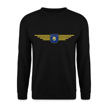 Montana Fan T-Shirt – Parfait pour les fans ! - Sweat-shirt Unisexe - noir - Devant - Alina (178cm) & Michal (187cm)